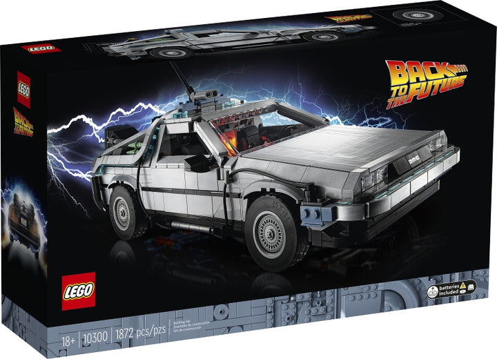 LEGO Set 10300 Back to the Future Time Machine 