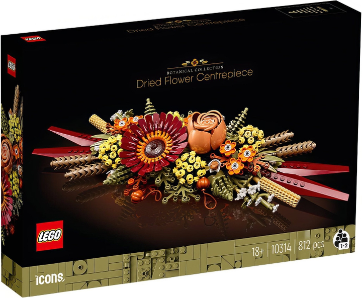 LEGO Set 10314 Dried Flower Centrepiece 