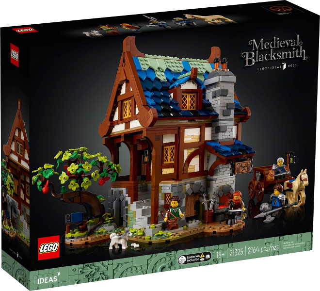 LEGO Set 21325 Medieval Blacksmith 