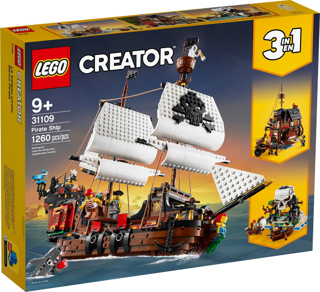 LEGO Set 31109 Pirate Ship 