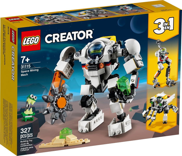 LEGO Set 31115 Space Mining Mech 