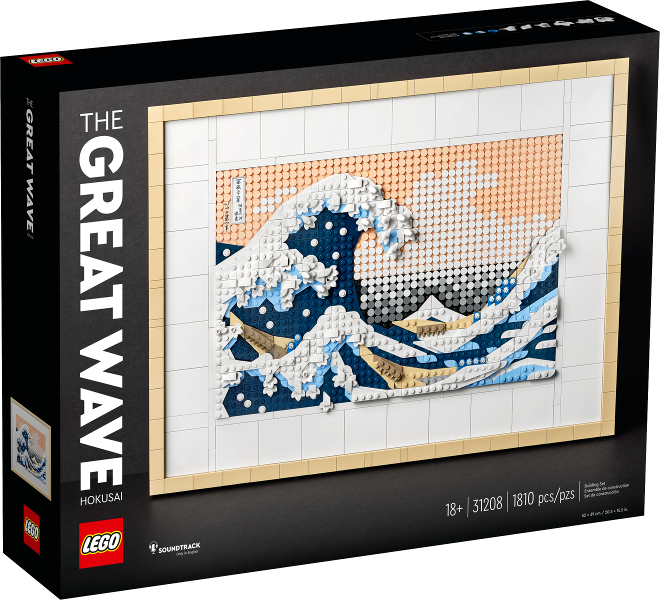 LEGO Set 31208 Hokusai - The Great Wave 