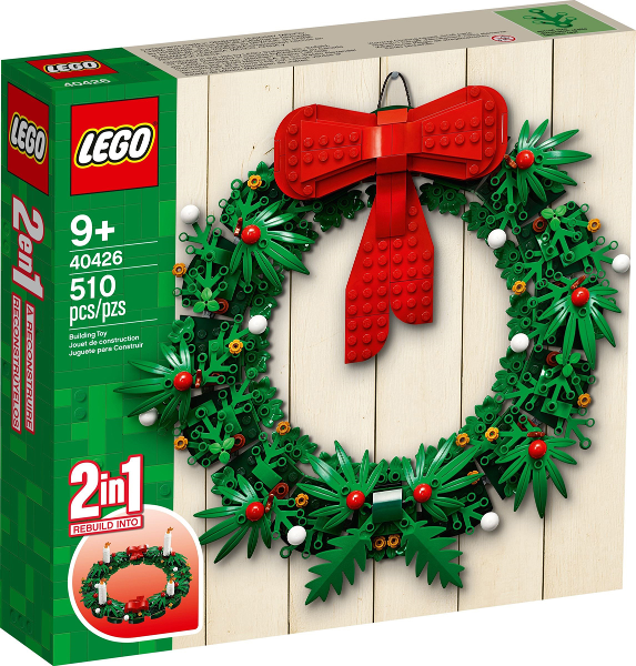 LEGO Set 40426 Christmas Wreath 2-in-1 