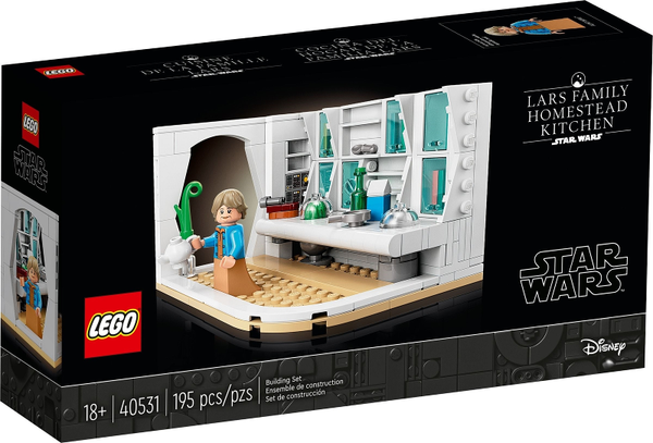 Lars Family Homestead Kitchen - LEGO Set 40531 -  ref#1066 40531-1-1066