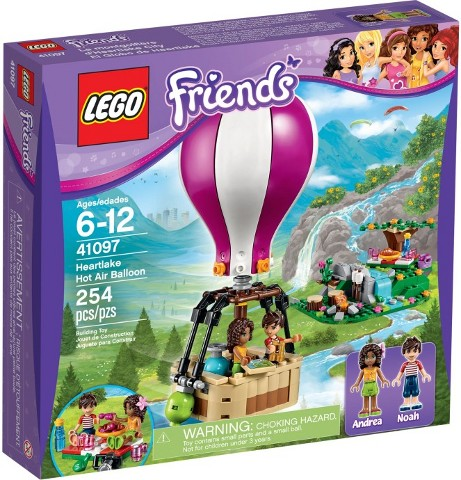 LEGO Set 41097 Heartlake Hot Air Balloon 