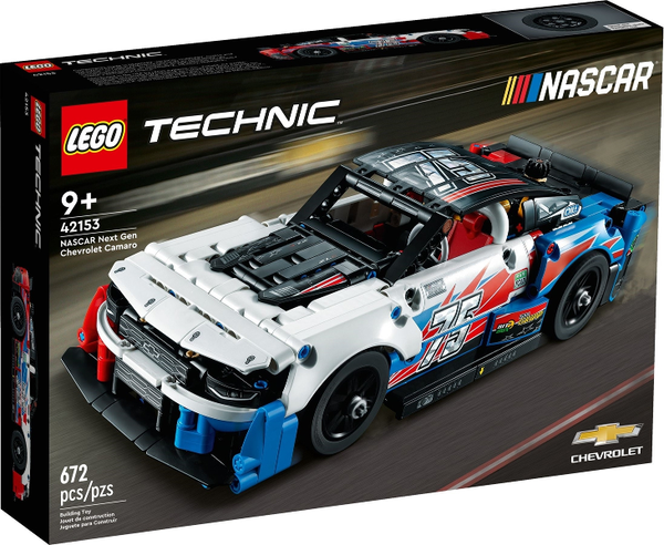 NASCAR Next Gen Chevrolet Camaro - LEGO Set 42153 -  ref#1032 42153-1-1032