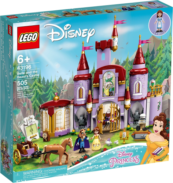 LEGO Set 43196 Belle and the Beast's Castle 