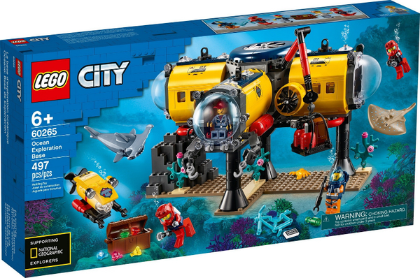 Ocean Exploration Base - LEGO Set 60265 -  ref#1023 60265-1-1023