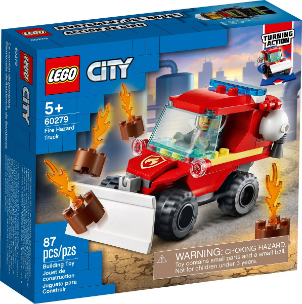 LEGO Set 60279 Fire Hazard Truck 