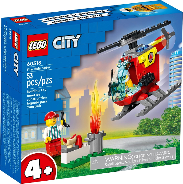 LEGO Set 60318 Fire Helicopter 