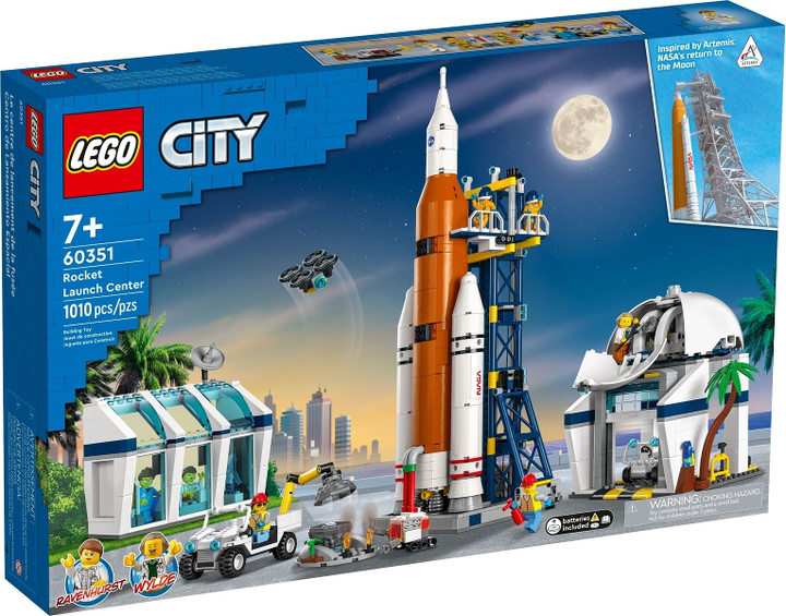 LEGO Set 60351 Rocket Launch Center 