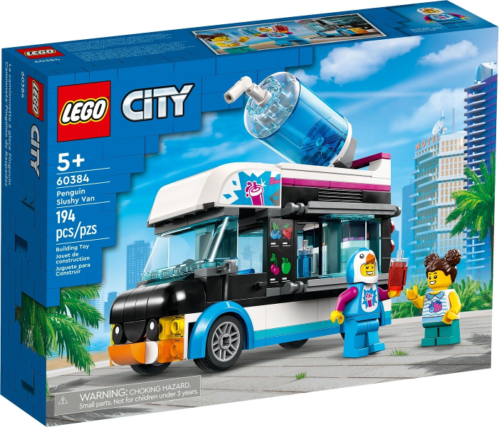 LEGO Set 60384 Penguin Slushy Van 