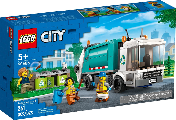 LEGO Set 60386 Recycling Truck 