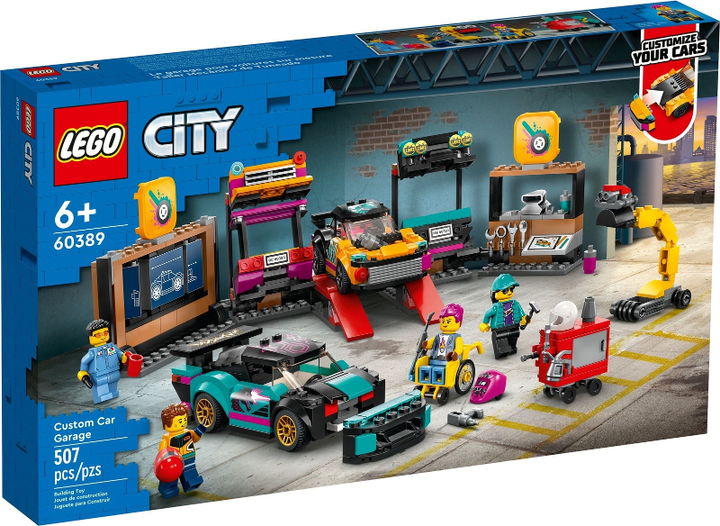 LEGO Set 60389 Custom Car Garage 