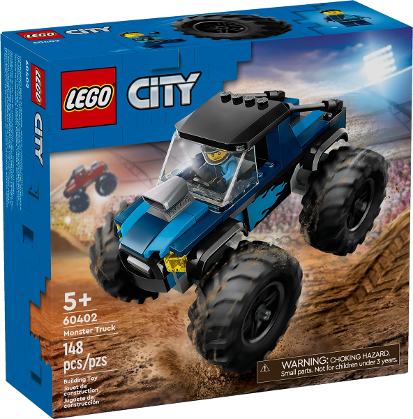 Monster Truck - LEGO Set 60402 -  ref#1036 60402-1-1036