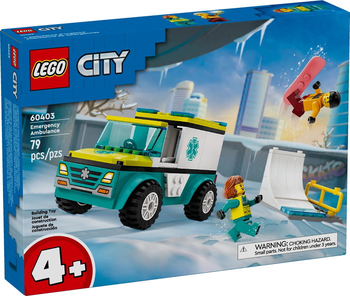 LEGO Set 60403 Emergency Ambulance 