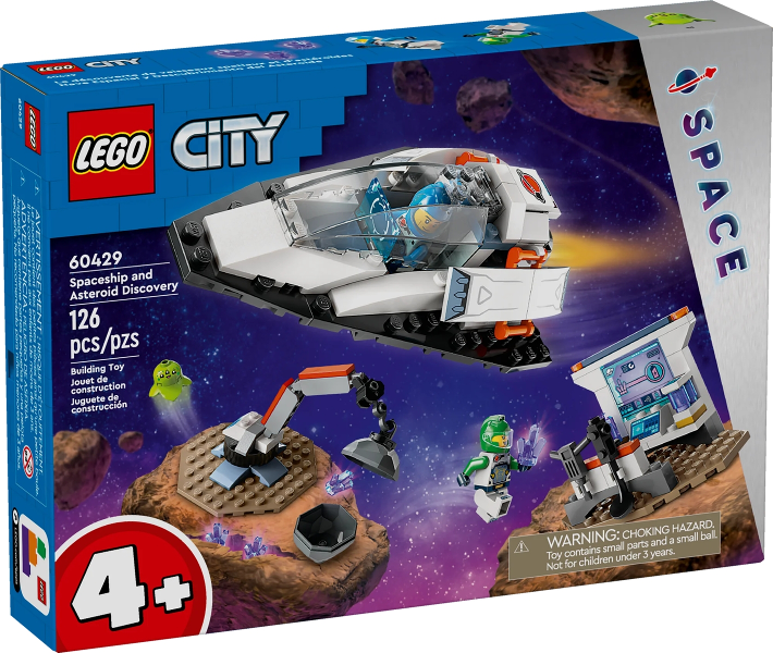 LEGO Set 60429 Spaceship and Asteroid Discovery 