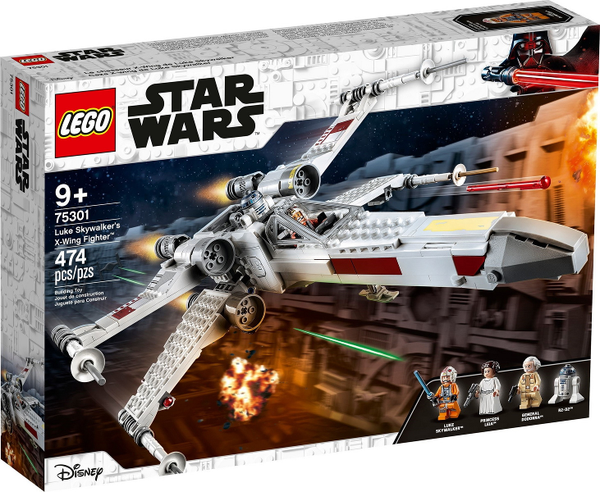 Luke Skywalker&#39;s X-Wing Fighter - LEGO Set 75301 -  ref#1059 75301-1-1059