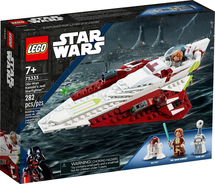 LEGO Set 75333 Obi-Wan Kenobi&#39;s Jedi Starfighter 