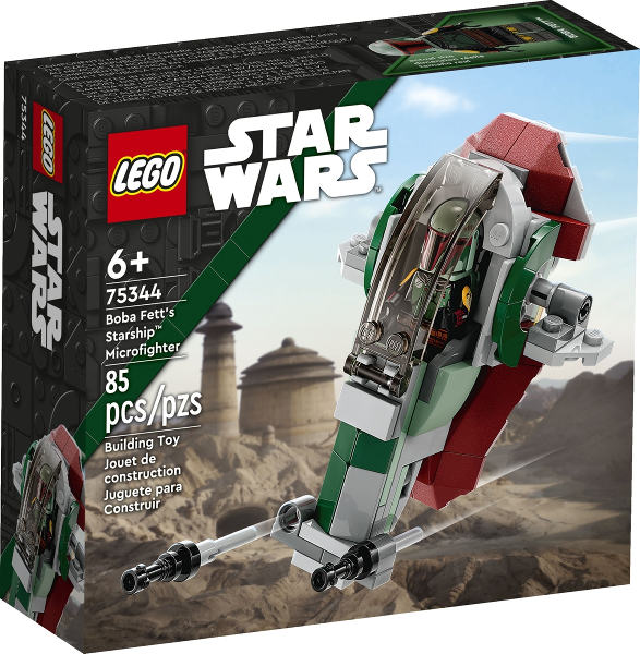 LEGO Set 75344 Boba Fett's Starship Microfighter {Slave I} 