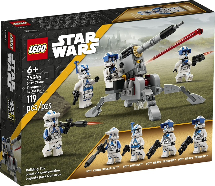 LEGO Set 75345 501st Clone Troopers Battle Pack 