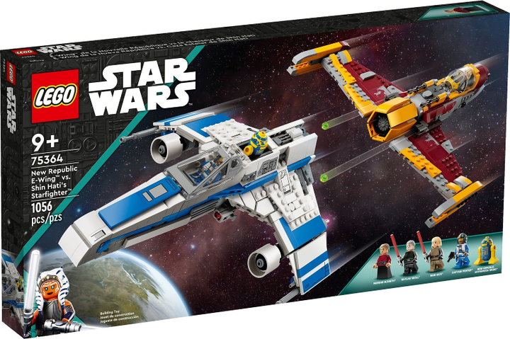 LEGO Set 75364 New Republic E-Wing vs. Shin Hati's Starfighter 