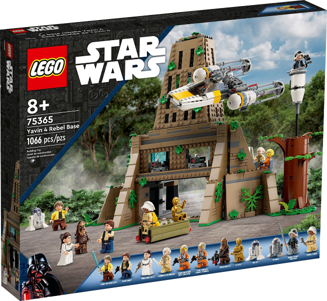 LEGO Set 75365 Yavin 4 Rebel Base 