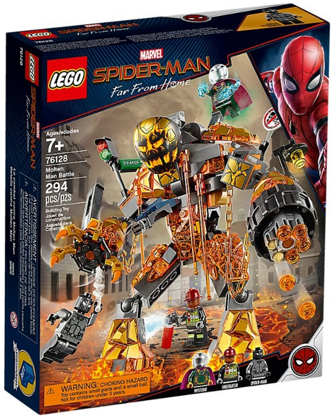 Molten Man Battle - LEGO Set 76128 -  ref#1041 76128-1-1041