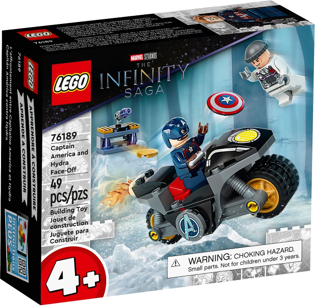 LEGO Set 76189 Captain America and Hydra Face-Off 