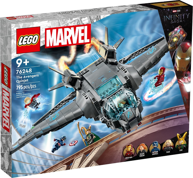 LEGO Set 76248 The Avengers Quinjet 