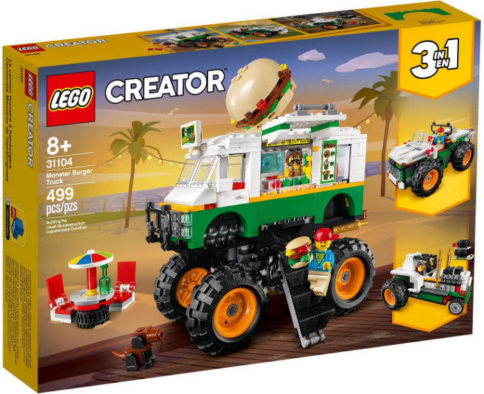 Monster Burger Truck - LEGO Set 31104