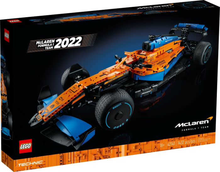 McLaren Formula 1 Team 2022 Race Car - LEGO Set 42141