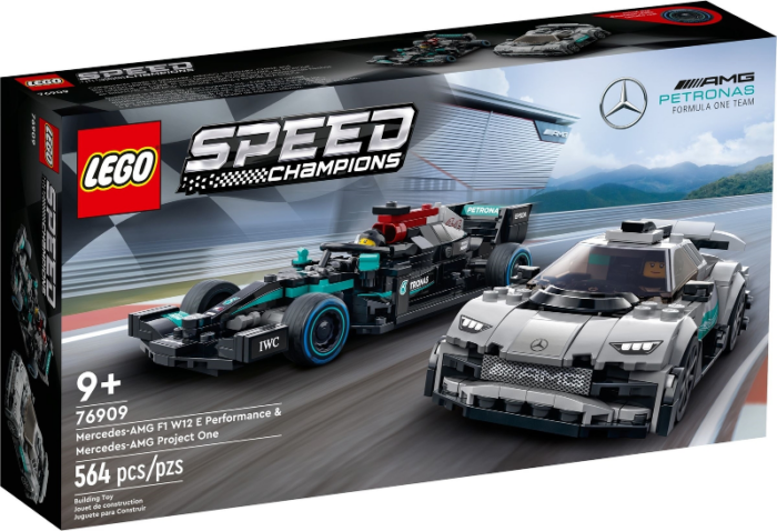 Mercedes-AMG F1 W12 E Performance & Mercedes-AMG Project One - LEGO Set 76909