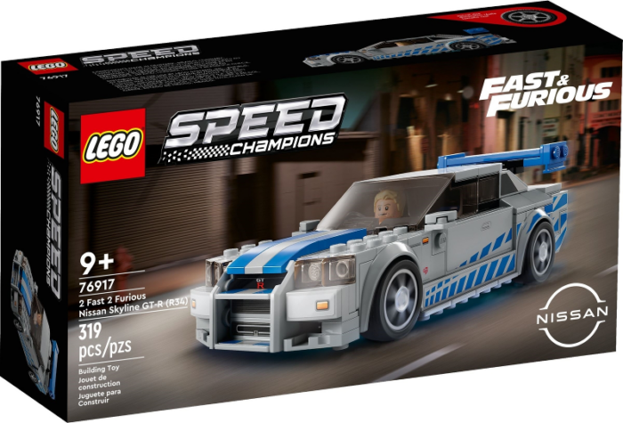 2 Fast 2 Furious Nissan Skyline GT-R (R34) - LEGO Set 76917