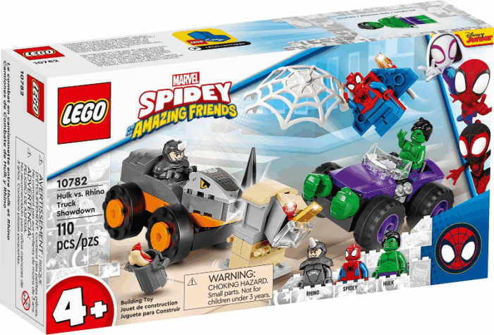 Hulk vs. Rhino Truck Showdown - LEGO SET 10782