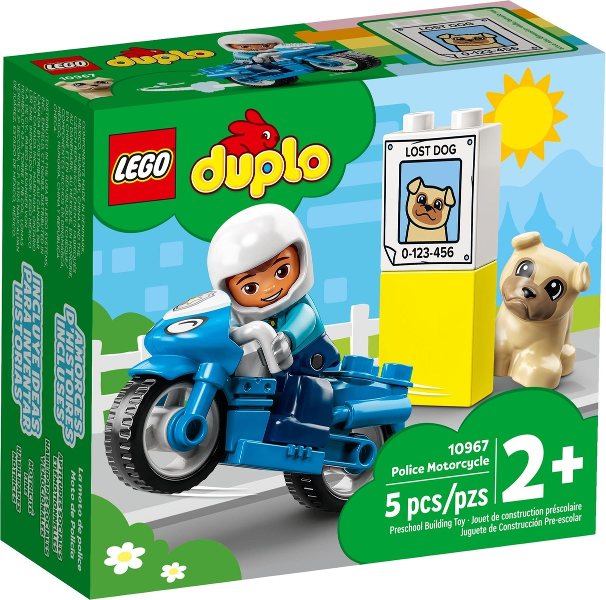 Police Motorcycle - LEGO SET 10967