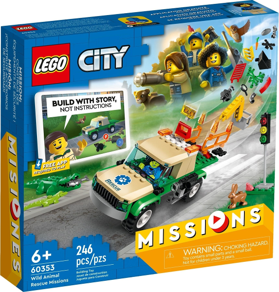 Wild Animal Rescue Missions - LEGO SET 60353
