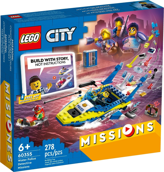 Water Police Detective Missions - LEGO SET 60355