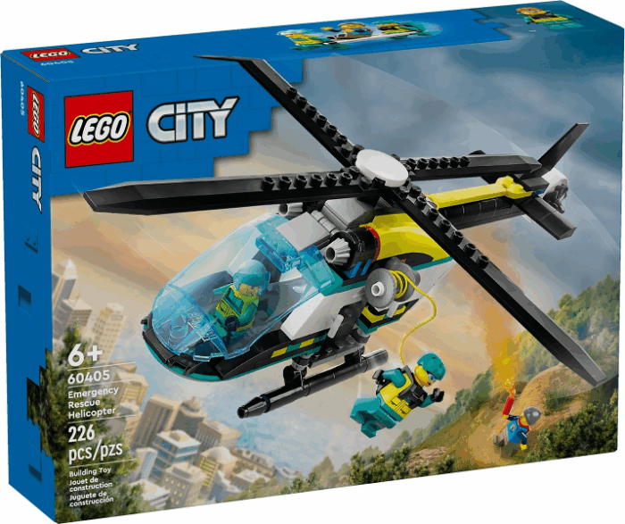Emergency Rescue Helicopter - LEGO SET 60405