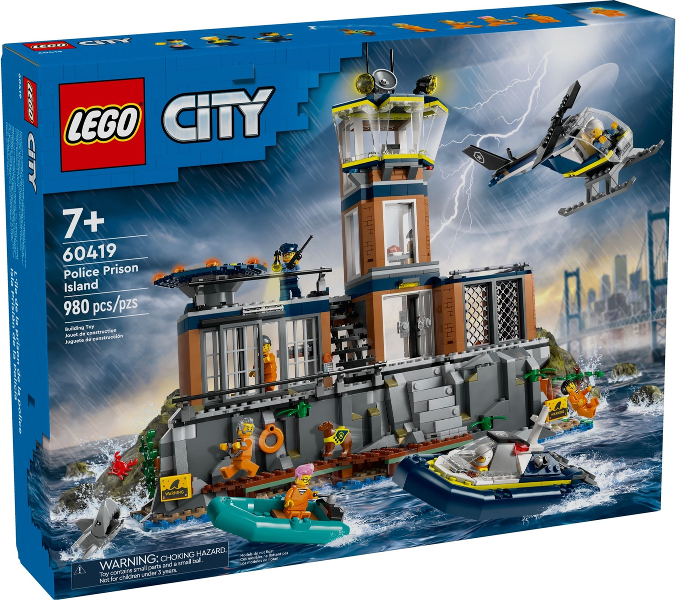 Police Prison Island - LEGO SET 60419