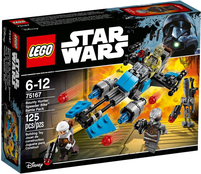 75167 Bounty Hunter Speeder Bike Battle Pack