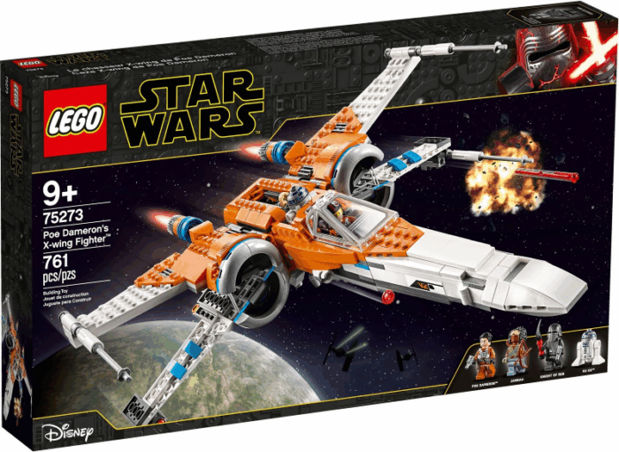 75273 Poe Dameron's X-wing Fighter