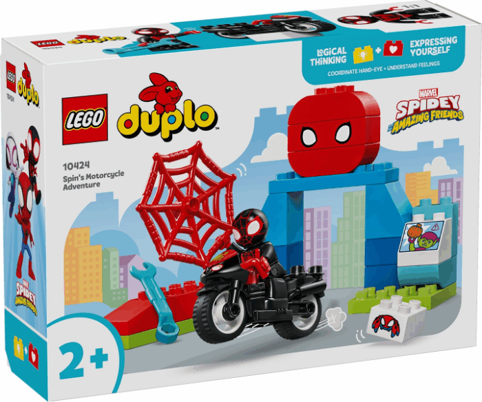 Spin's Motorcycle Adventure - LEGO Set 10424
