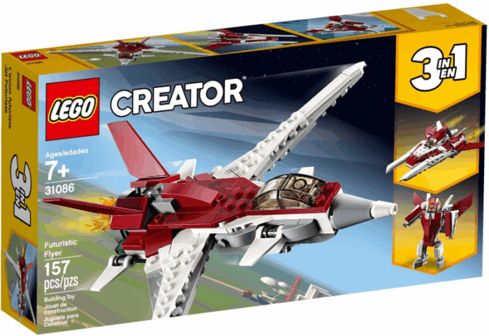 Futuristic Flyer - LEGO Set 31086