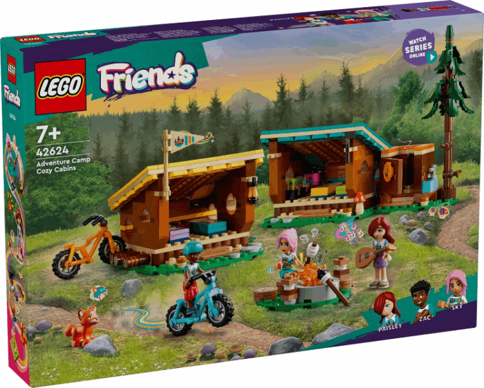 Adventure Camp Cozy Cabins - LEGO Set 42624