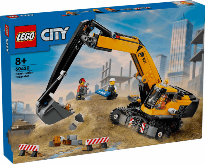 Construction Excavator - LEGO Set 60420