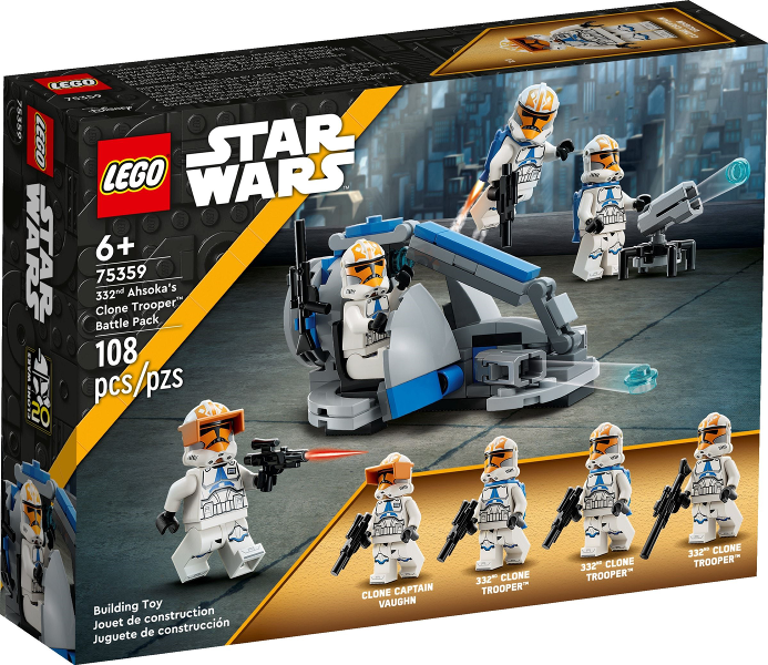 332nd Ahsoka's Clone Trooper Battle Pack - LEGO Set 75359