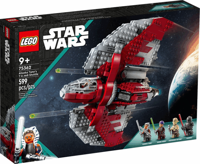 Ahsoka Tano's T-6 Jedi Shuttle - LEGO Set 75362