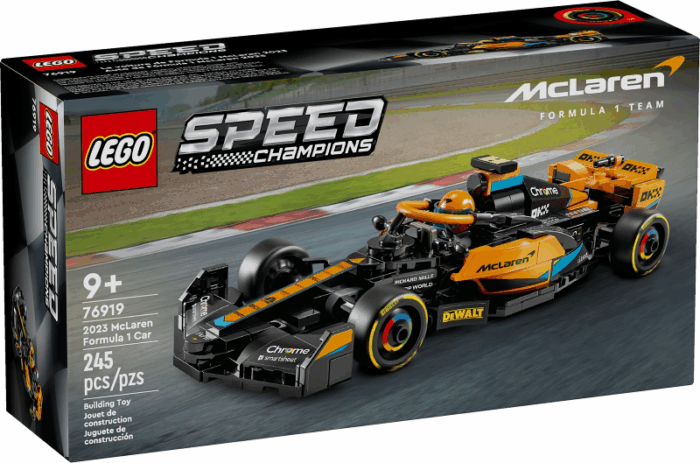 2023 McLaren Formula 1 Car - LEGO Set 76919